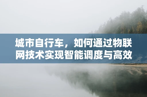 城市自行车，如何通过物联网技术实现智能调度与高效管理？