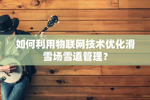 如何利用物联网技术优化滑雪场雪道管理？