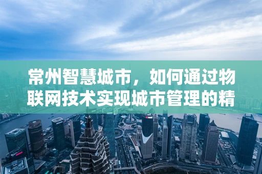常州智慧城市，如何通过物联网技术实现城市管理的精细化与智能化？