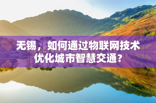 无锡，如何通过物联网技术优化城市智慧交通？