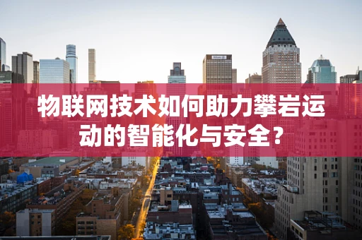 物联网技术如何助力攀岩运动的智能化与安全？