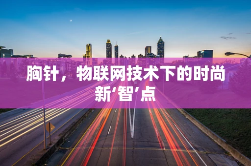 胸针，物联网技术下的时尚新‘智’点