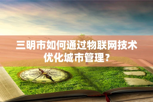 三明市如何通过物联网技术优化城市管理？
