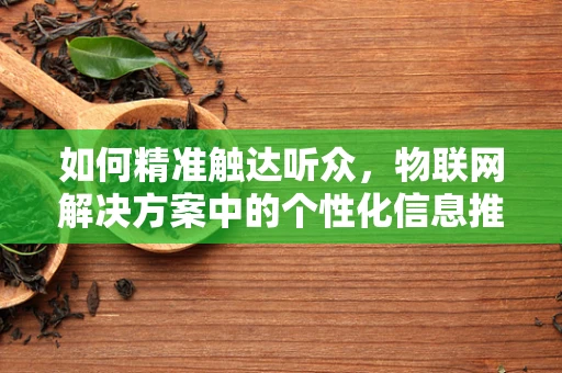 如何精准触达听众，物联网解决方案中的个性化信息推送？