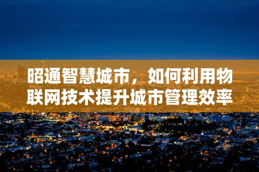 昭通智慧城市，如何利用物联网技术提升城市管理效率？