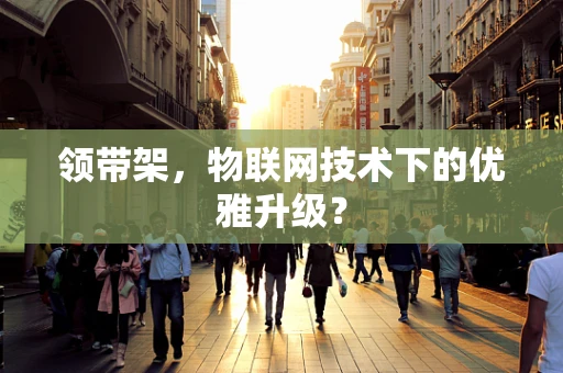 领带架，物联网技术下的优雅升级？