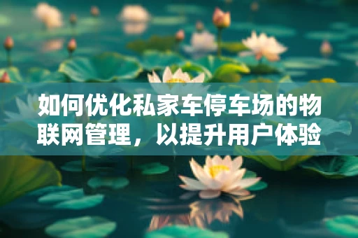 如何优化私家车停车场的物联网管理，以提升用户体验与运营效率？