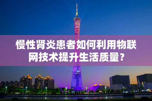 慢性肾炎患者如何利用物联网技术提升生活质量？