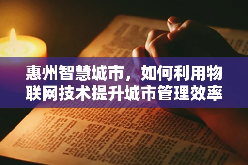 惠州智慧城市，如何利用物联网技术提升城市管理效率？