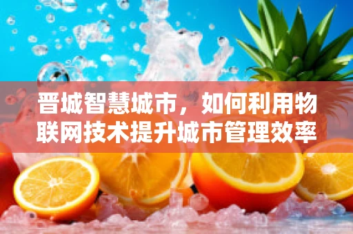 晋城智慧城市，如何利用物联网技术提升城市管理效率？