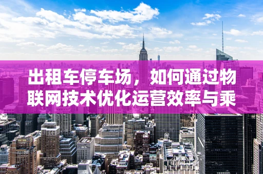 出租车停车场，如何通过物联网技术优化运营效率与乘客体验？