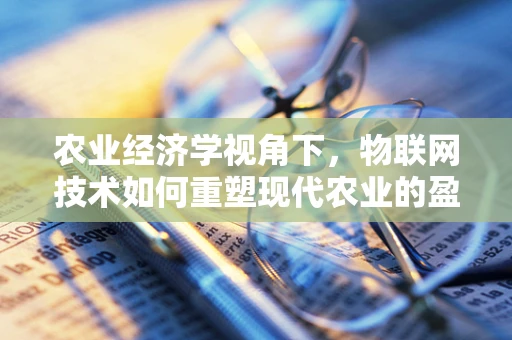 农业经济学视角下，物联网技术如何重塑现代农业的盈利模式？