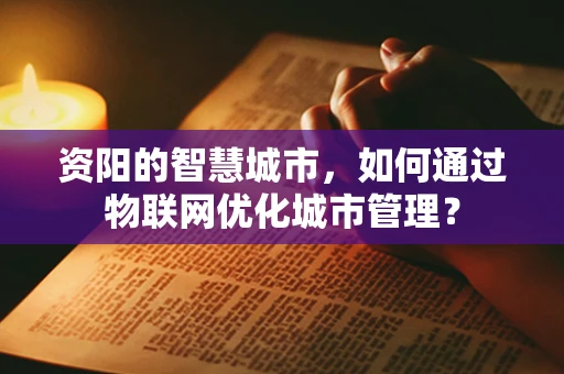 资阳的智慧城市，如何通过物联网优化城市管理？