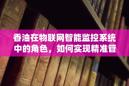 香油在物联网智能监控系统中的角色，如何实现精准管理与安全保障？