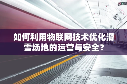如何利用物联网技术优化滑雪场地的运营与安全？