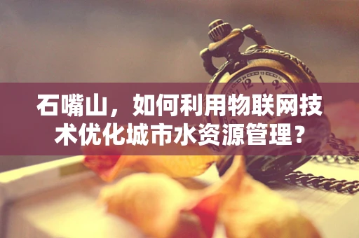 石嘴山，如何利用物联网技术优化城市水资源管理？
