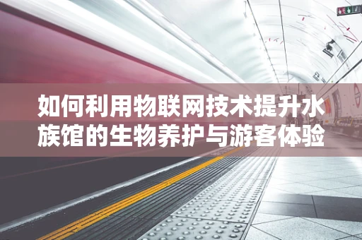 如何利用物联网技术提升水族馆的生物养护与游客体验？