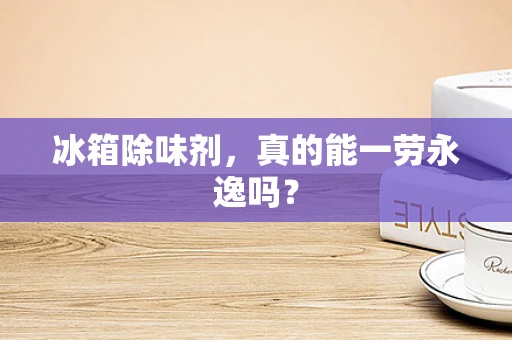 冰箱除味剂，真的能一劳永逸吗？