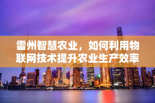 雷州智慧农业，如何利用物联网技术提升农业生产效率？