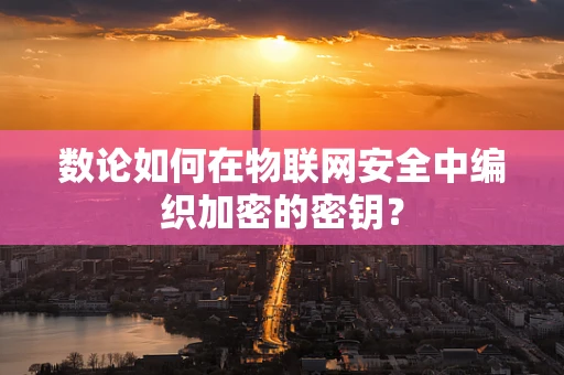 数论如何在物联网安全中编织加密的密钥？