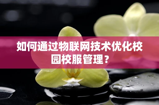 如何通过物联网技术优化校园校服管理？