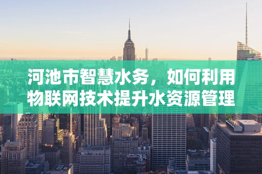 河池市智慧水务，如何利用物联网技术提升水资源管理效率？