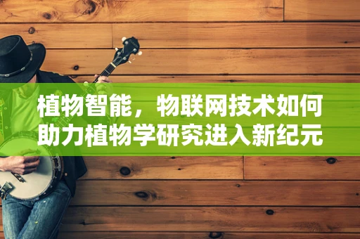 植物智能，物联网技术如何助力植物学研究进入新纪元？