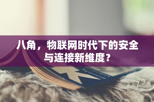 八角，物联网时代下的安全与连接新维度？