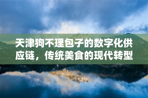 天津狗不理包子的数字化供应链，传统美食的现代转型之路？