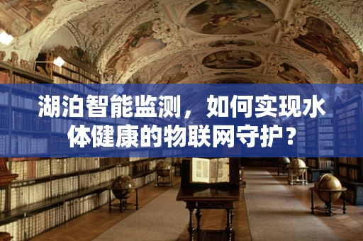 湖泊智能监测，如何实现水体健康的物联网守护？