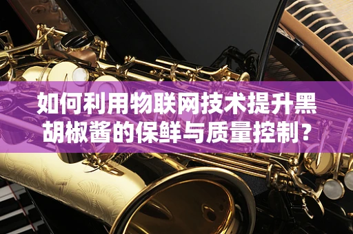 如何利用物联网技术提升黑胡椒酱的保鲜与质量控制？