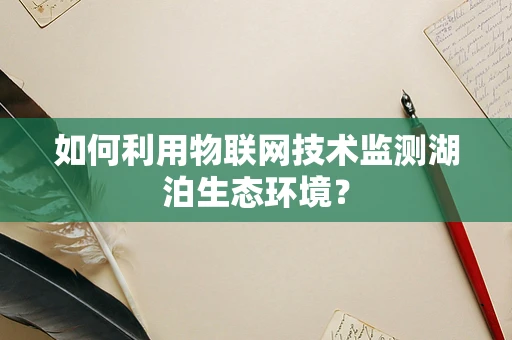 如何利用物联网技术监测湖泊生态环境？