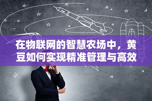 在物联网的智慧农场中，黄豆如何实现精准管理与高效收获？