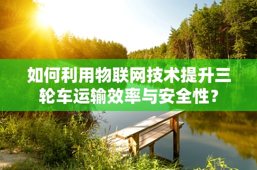 如何利用物联网技术提升三轮车运输效率与安全性？
