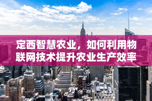 定西智慧农业，如何利用物联网技术提升农业生产效率？
