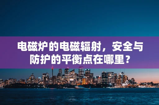 电磁炉的电磁辐射，安全与防护的平衡点在哪里？