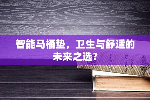 智能马桶垫，卫生与舒适的未来之选？