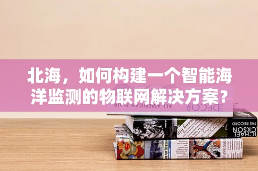 北海，如何构建一个智能海洋监测的物联网解决方案？