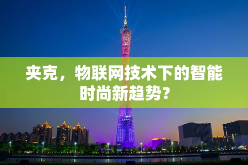 夹克，物联网技术下的智能时尚新趋势？
