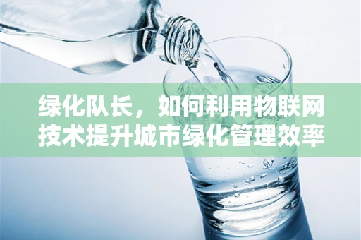 绿化队长，如何利用物联网技术提升城市绿化管理效率？