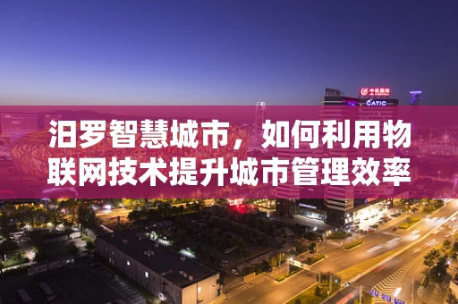 汨罗智慧城市，如何利用物联网技术提升城市管理效率？