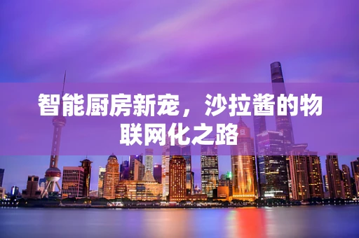 智能厨房新宠，沙拉酱的物联网化之路