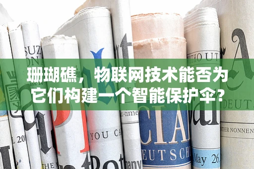 珊瑚礁，物联网技术能否为它们构建一个智能保护伞？