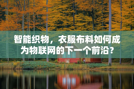 智能织物，衣服布料如何成为物联网的下一个前沿？
