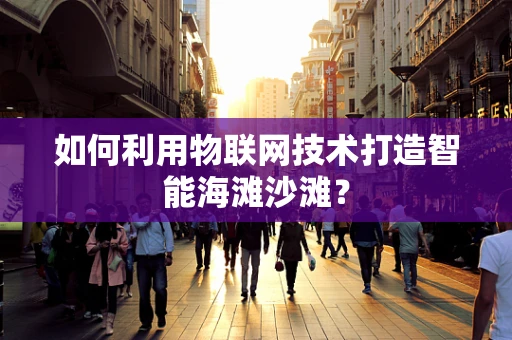 如何利用物联网技术打造智能海滩沙滩？