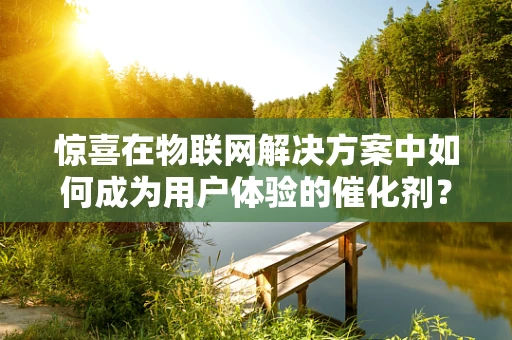 惊喜在物联网解决方案中如何成为用户体验的催化剂？