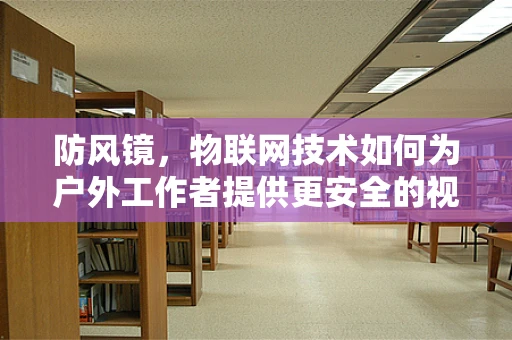 防风镜，物联网技术如何为户外工作者提供更安全的视界？