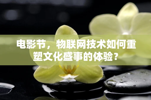 电影节，物联网技术如何重塑文化盛事的体验？