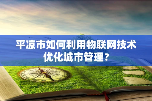 平凉市如何利用物联网技术优化城市管理？