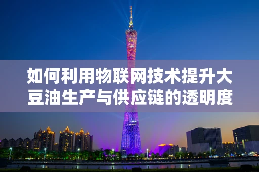 如何利用物联网技术提升大豆油生产与供应链的透明度？